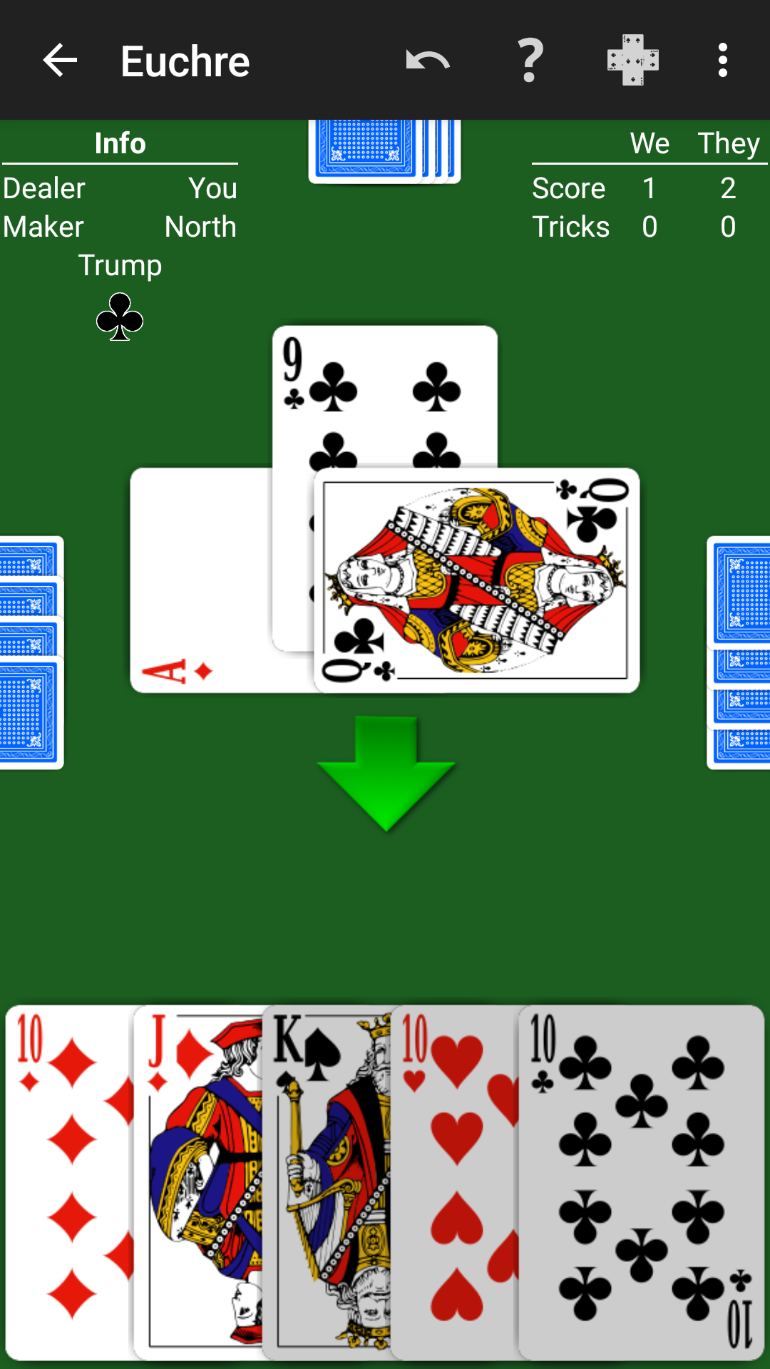 Euchre play